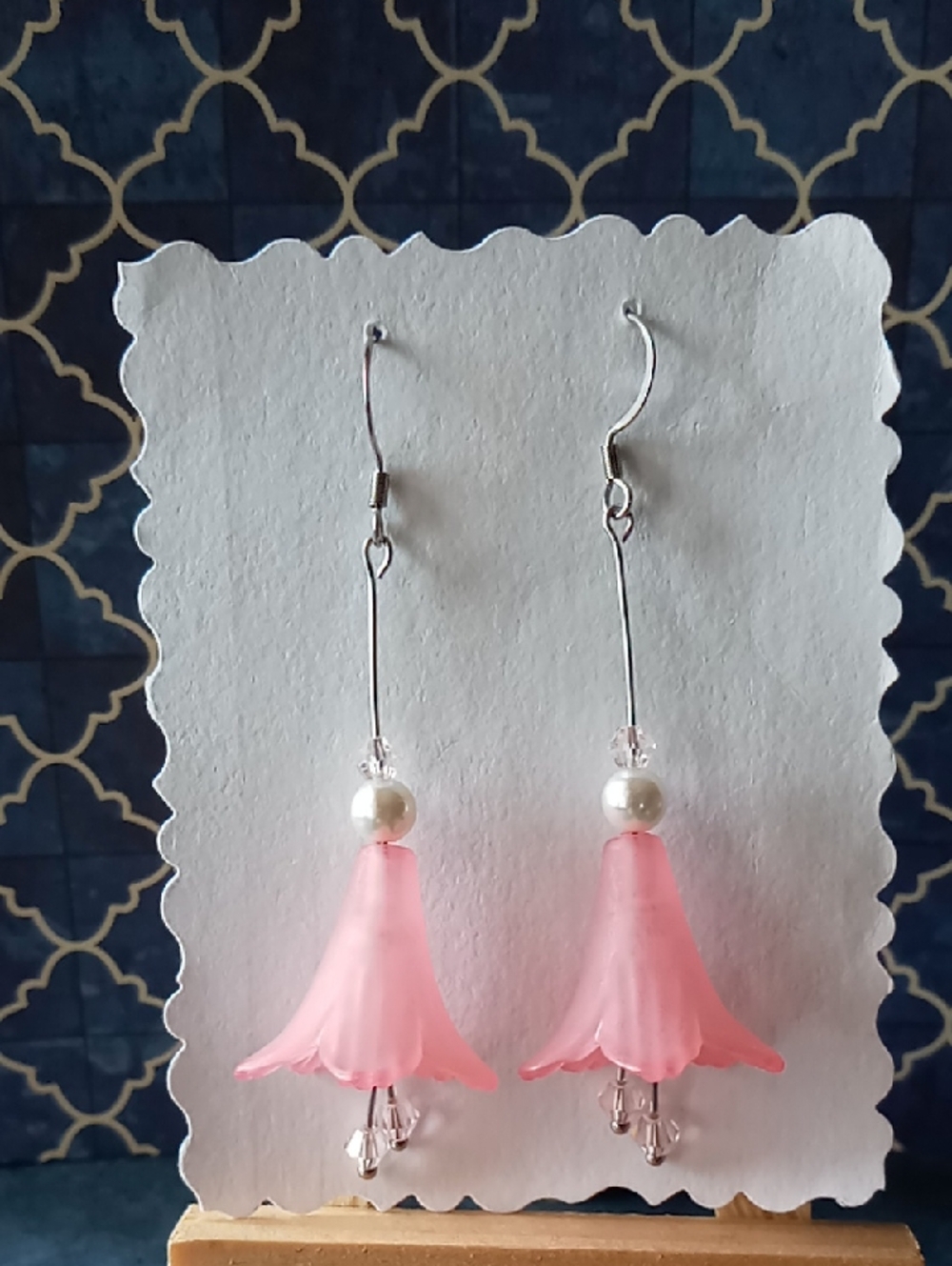 "Pink Dust" Earrings